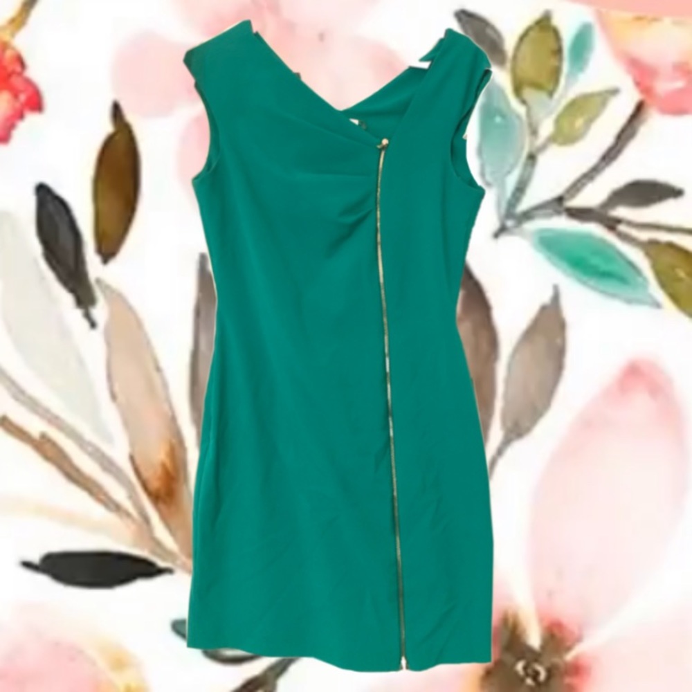 Calvin Klein Kelly green dress